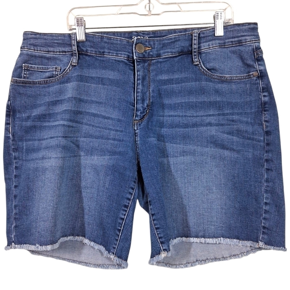 a.n.a Mid Rise Blue Jean Shorts, Sz 20W